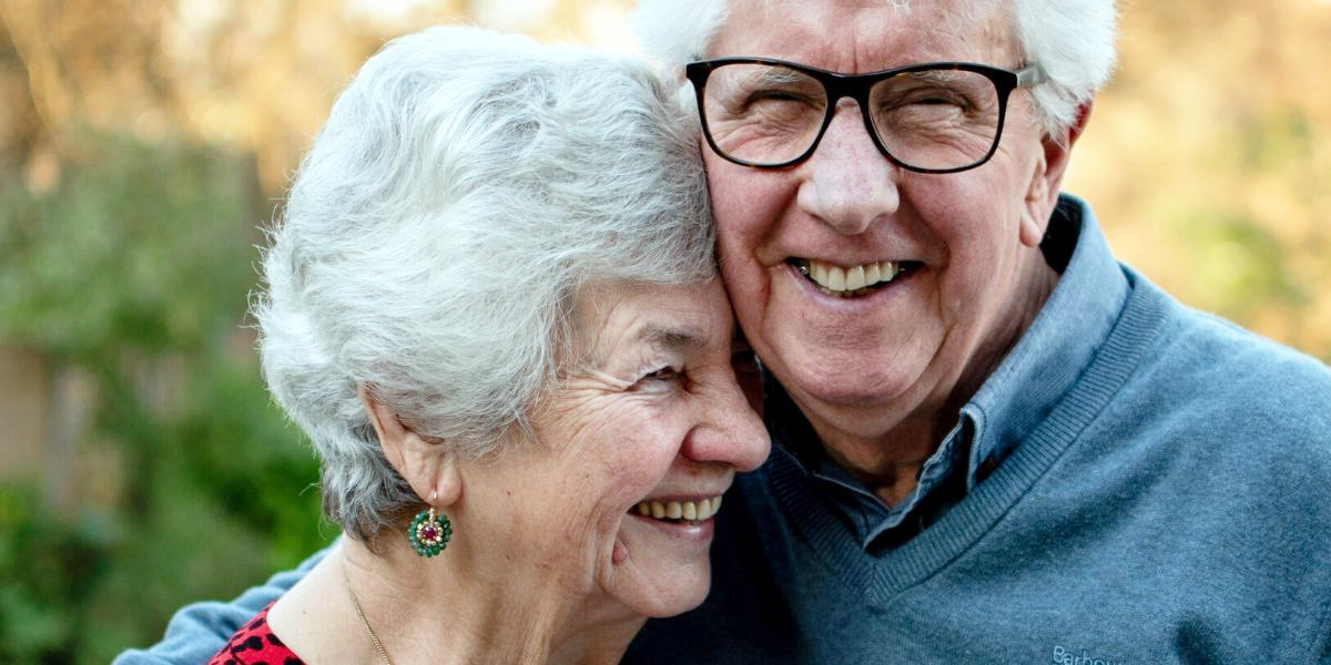 Eldre ektepar illustrasjonsfoto